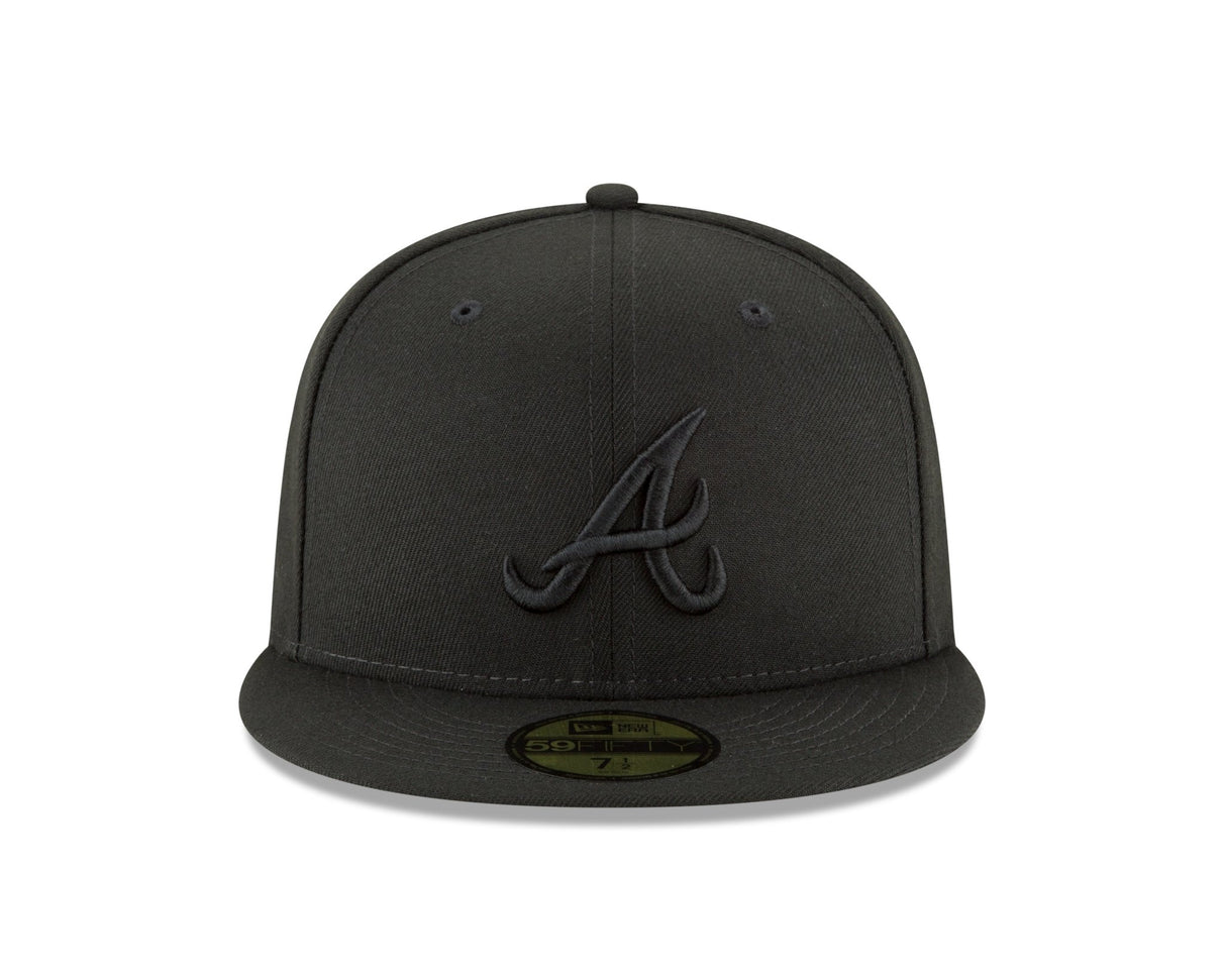 Atlanta Braves Authentic Collection Blackout 59FIFTY Fitted - New Era - 