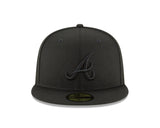 Atlanta Braves Authentic Collection Blackout 59FIFTY Fitted - New Era - 