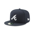 Atlanta Braves Authentic Collection Road 59FIFTY Fitted - New Era - 