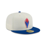 Atlanta Braves Cooperstown Collection Evergreen Cream 59FIFTY Fitted Hat - New Era - 23337040523