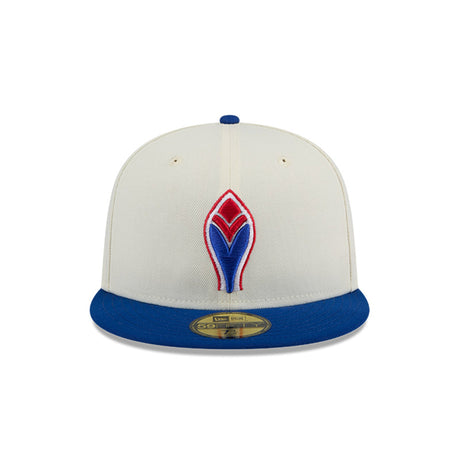 Atlanta Braves Cooperstown Collection Evergreen Cream 59FIFTY Fitted Hat - New Era - 23337040523