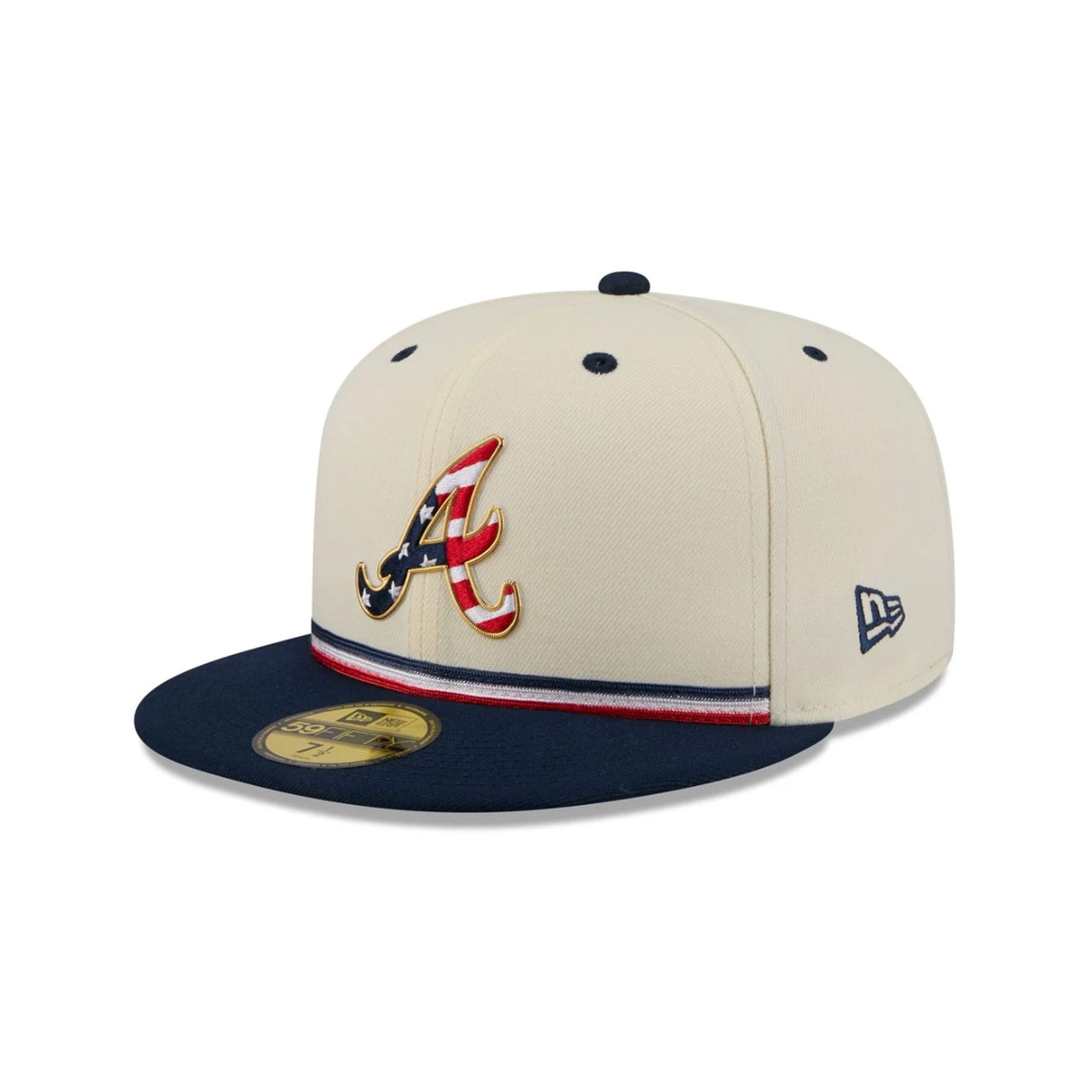 Atlanta Braves Independence Day 2026 59FIFTY Fitted Hat - New Era - 37090440501