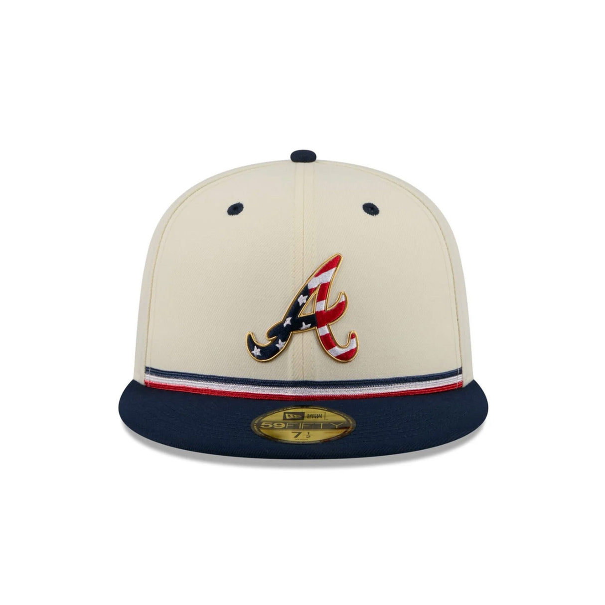 Atlanta Braves Independence Day 2026 59FIFTY Fitted Hat - New Era - 37090440501