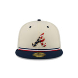 Atlanta Braves Independence Day 2026 59FIFTY Fitted Hat - New Era - 37090440501