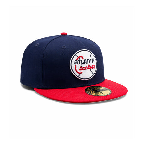 Atlanta Crackers Inverse Cooperstown Throwback 59FIFTY Fitted Hat - New Era - 232603405301