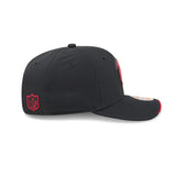 Atlanta Falcons 2026 NFL Sideline Collection Black 9SEVENTY Stretch-Snap Hat - New Era - 23850511501