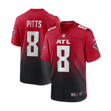 Atlanta Falcons Kyle Pitts Nike Red Alternate Red Game Jersey - Nike - 23600111517
