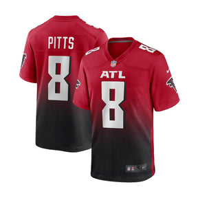 Atlanta Falcons Kyle Pitts Nike Red Alternate Red Game Jersey - Nike - 23600111517