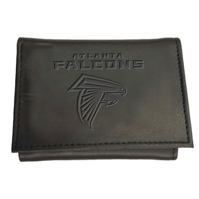 Atlanta Falcons, Tri - Fold Wallet, Black - EG Collective - 801946181880