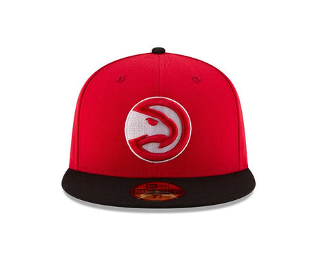 Atlanta Hawks Red/Black Basic Two Tone 59FIFTY Fitted Hat - New Era - 
