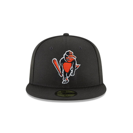Baltimore Orioles " Angry Bird " Retro Black 59FIFTY Fitted - New Era - 