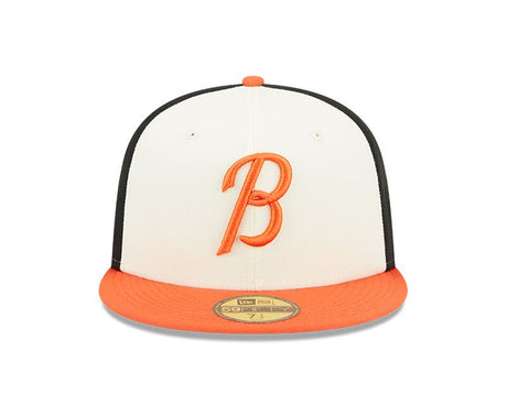 Baltimore Orioles Black/White/Orange Retro City New Era 59FIFTY Fitted Hat - New Era - 