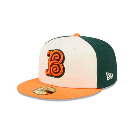 Baltimore Orioles City Connect 2026 Alternate Logo Orange & Green 59FIFTY Fitted Hat - New Era - 23311141801