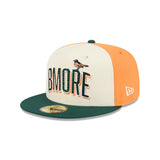 Baltimore Orioles City Connect 2026 Bmore Fan Specialty Green & Orange 59FIFTY Fitted Hat - New Era - 23311241801