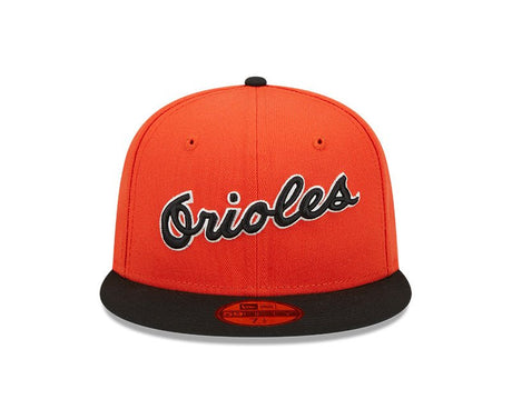 Baltimore Orioles Orange Retro Jersey Script 59FIFTY Fitted Hat - New Era - 