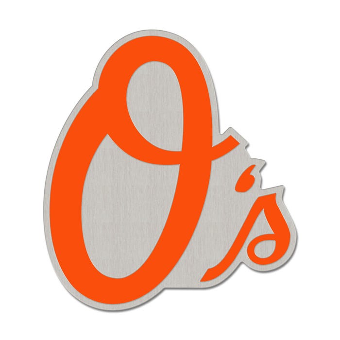 Baltimore Orioles Orange Script Logo Collector Pin - Wincraft - 3236014182
