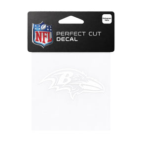 Baltimore Ravens 4x4 Perfect Cut Decal - Wincraft - 3215125