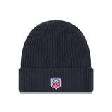 Baltimore Ravens Navy Sideline Cuffed Knit Beanie - New Era - 
