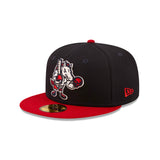 Binghamton Rumble Ponies Navy Authentic Collection 59FIFTY Fitted - New Era - 