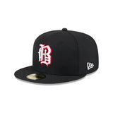 Birmingham Barons Authentic Collection Black 59FIFTY Fitted Hat - New Era - 232605429201