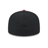 Birmingham Black Barons Black/Red Triple - B Logo 59FIFTY Fitted Hat - New Era - 