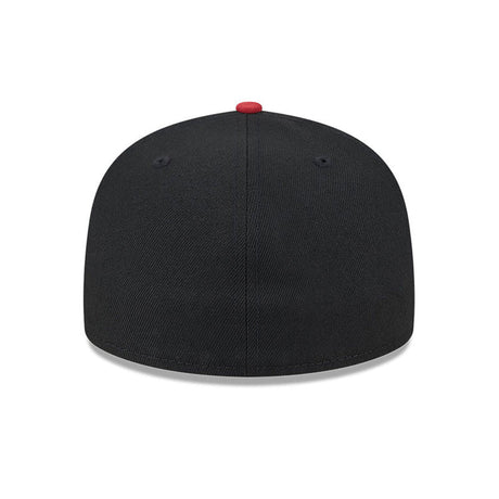 Birmingham Black Barons Black/Red Triple - B Logo 59FIFTY Fitted Hat - New Era - 