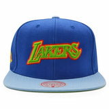 Blue Los Angeles Lakers The Finals 2010 Snapback Hat - Mitchell & Ness - 