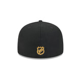 Boston Bruins Core Logo Black 59FIFTY Fitted Hat - New Era - 23500530501