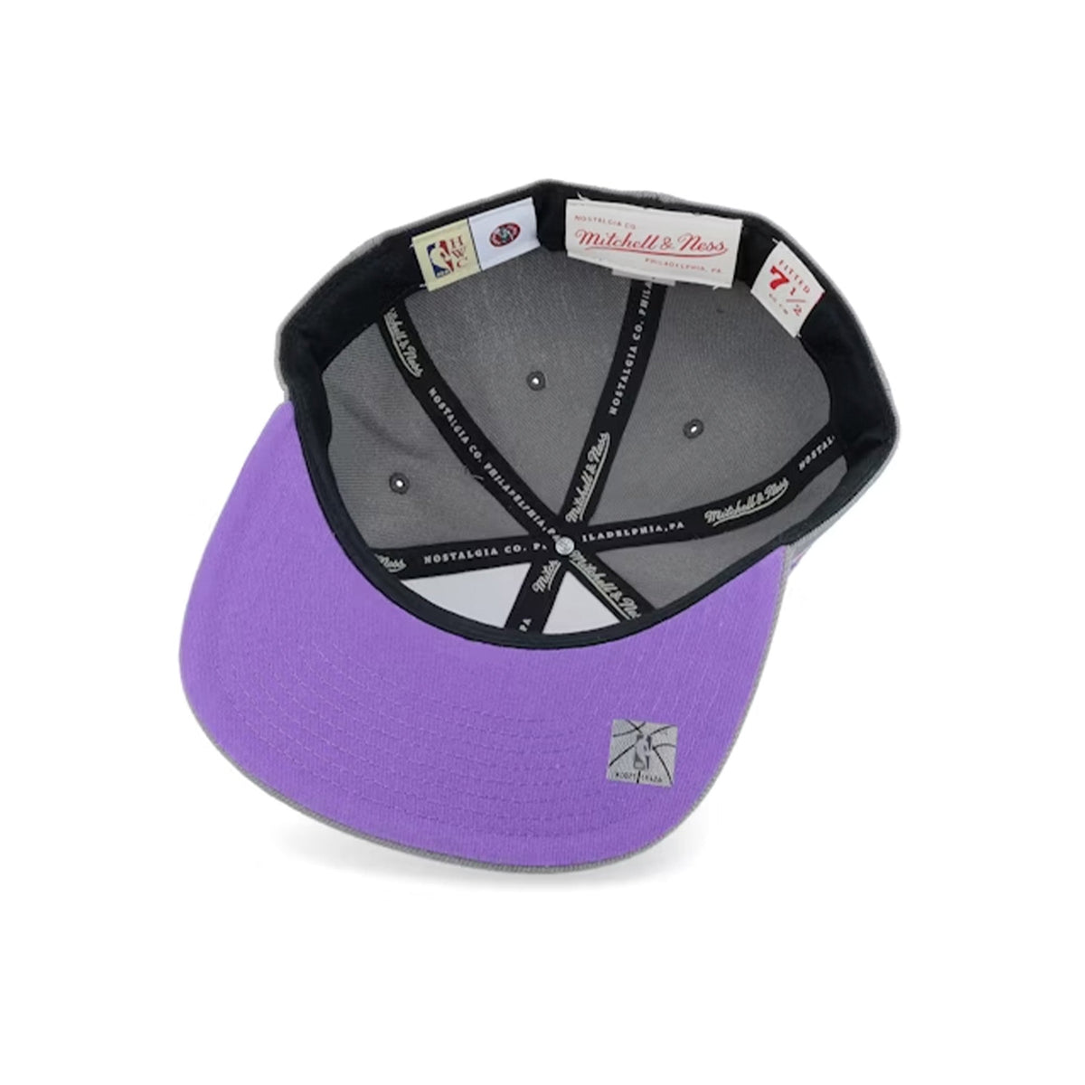 Boston Celtics 20th Anniversary Gray Fitted Hat - Mitchell & Ness - 31002201