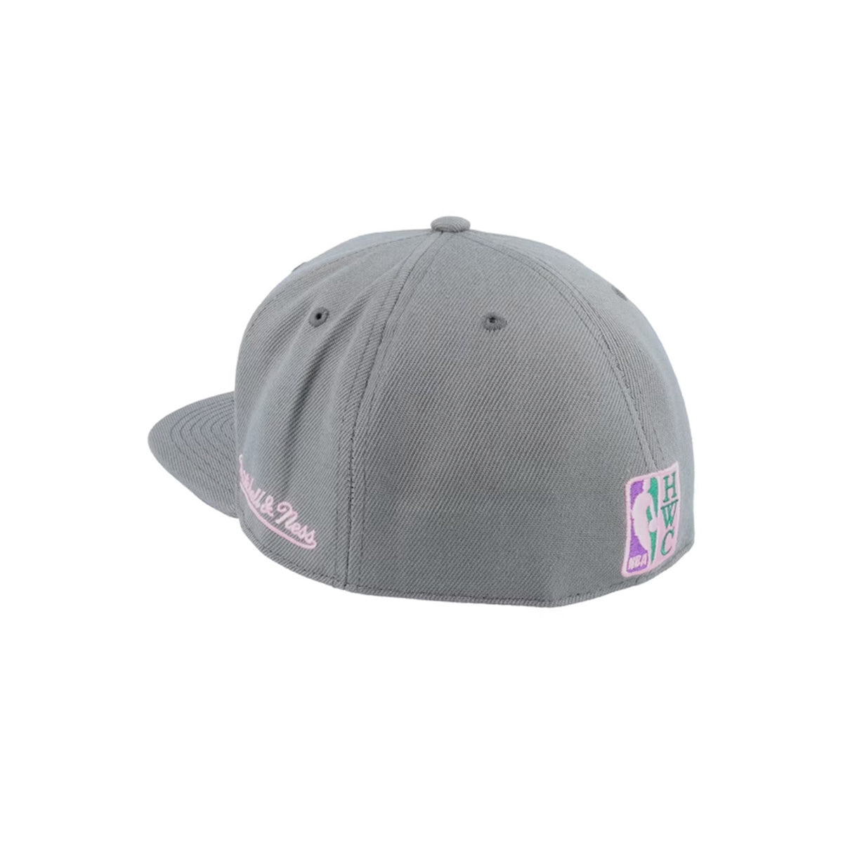 Boston Celtics 20th Anniversary Gray Fitted Hat - Mitchell & Ness - 31002201