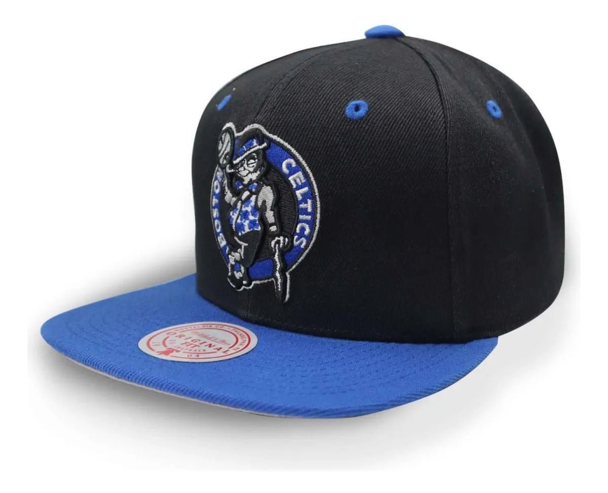 Boston Celtics Black/Royal Blue Royality Snapback Hat - New Era - 
