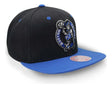 Boston Celtics Black/Royal Blue Royality Snapback Hat - New Era - 