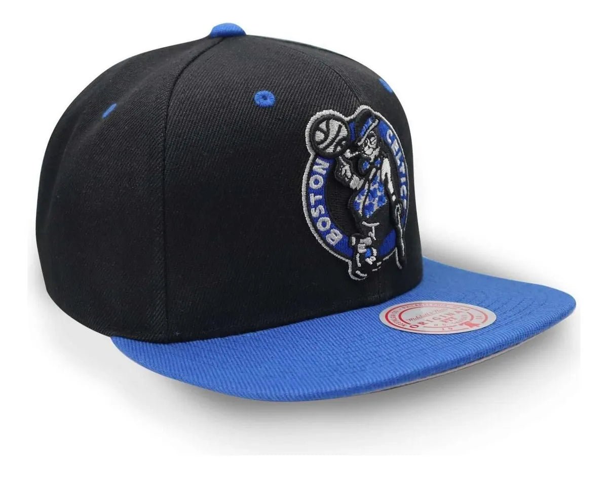 Boston Celtics Black/Royal Blue Royality Snapback Hat - New Era - 