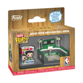 Boston Celtics Jayson Tatum Bitty Pop! Towns Basketball Arena - Funko - 15080320601