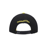 Boston Celtics Lightning Hook Black & Yellow Snapback Hat - Mitchell & Ness - 31002201