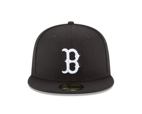Boston Red Sox Authentic Collection Black and White 59FIFTY Fitted - New Era - 