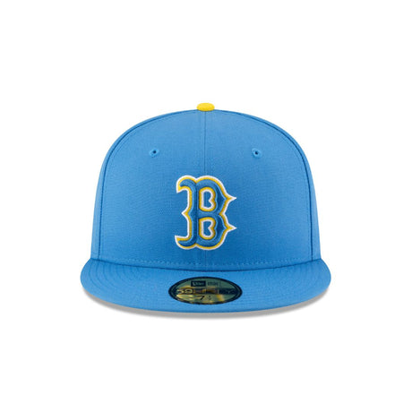 Boston Red Sox Blue & Yellow 59FIFTY Fitted - New Era - 