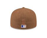 Boston Red Sox Canvas Camel 59FIFTY Fitted - New Era - 