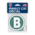 Boston Red Sox City Connect 4x4 Perfect Cut Decal - Wincraft - 3271423