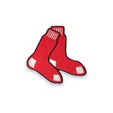 Boston Red Sox Hanging Socks Logo Embroidered Collector Patch - The Emblem Source - 
