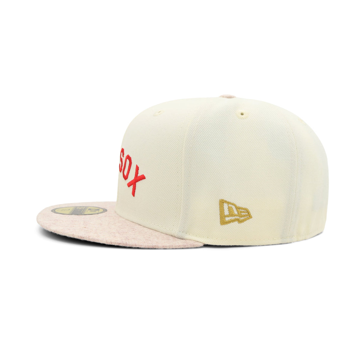 Boston Red Sox Heather Cream 59FIFTY Fitted - New Era - 31002320