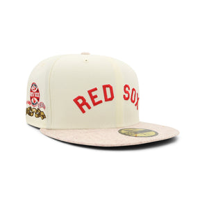 Boston Red Sox Heather Cream 59FIFTY Fitted - New Era - 31002320