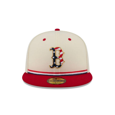 Boston Red Sox Independence Day 2026 59FIFTY Fitted Hat - New Era - 37090342301