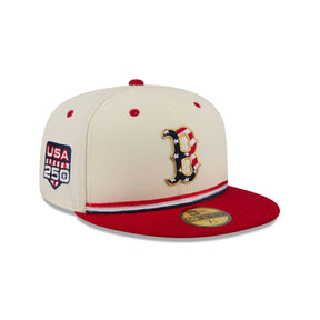 Boston Red Sox Independence Day 2026 59FIFTY Fitted Hat - New Era - 37090342301