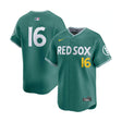Boston Red Sox Jarren Duran 16 2025 City Connect Green Limited Vapor Jersey - Nike - 235904423101