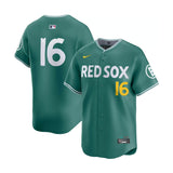 Boston Red Sox Jarren Duran 16 2025 City Connect Green Limited Vapor Jersey - Nike - 235904423101
