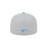 Boston Red Sox Metallic City Blue 59FIFTY Fitted Hat - New Era - 23334742301