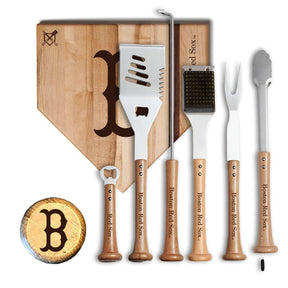 Boston Red Sox MVP Grill Set - Baseball BBQ - 
