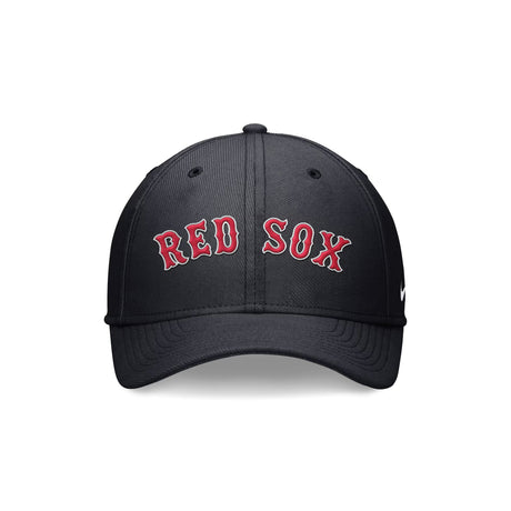 Boston Red Sox Navy Primetime Performance SwooshFlex Hat - Nike - 23070442301