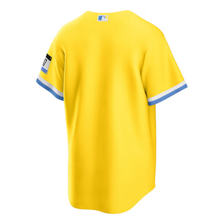 Boston Red Sox Yellow Nike Replica City Connect Jersey